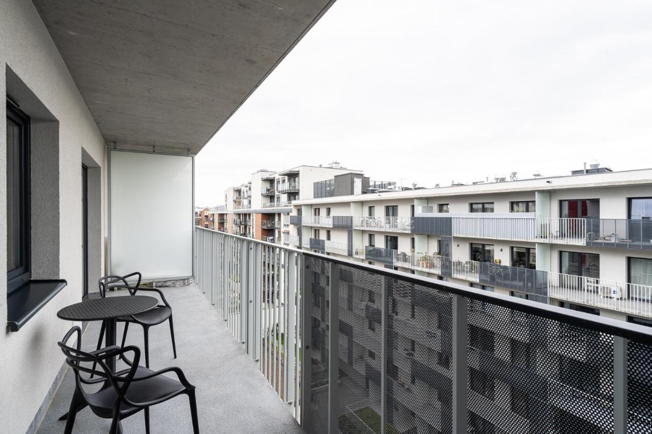 Appartamento Rentplanet - Nowa Manufaktura Breslavia Esterno foto